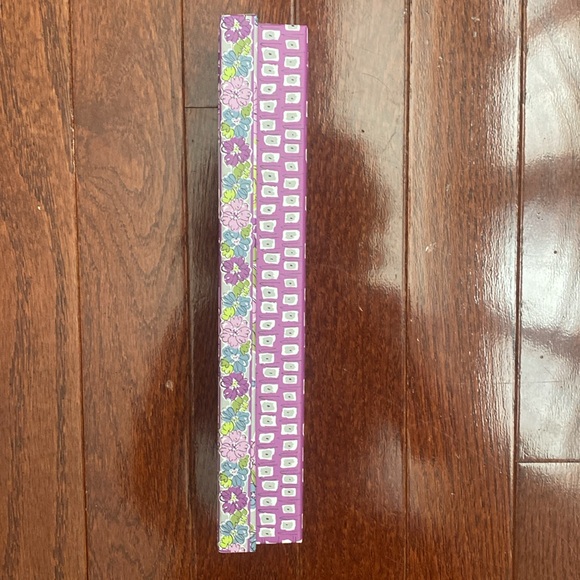 Vera Bradley Pencil Box Set in Watercolor Gray - Picture 5 of 9